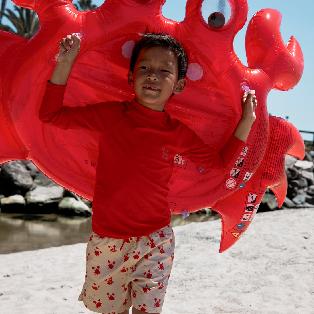 rode-oh-crab-luxe-luchtbed-1