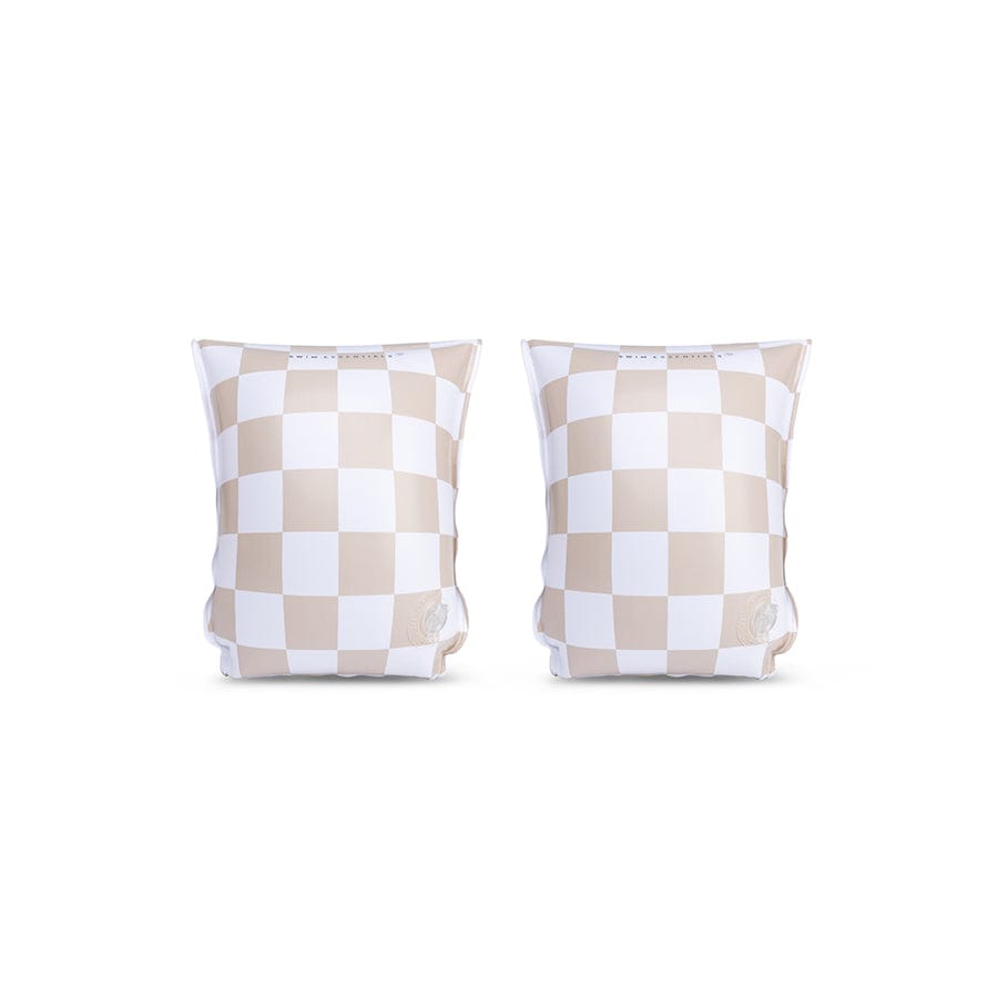 Zwembandjes_0-6_Checkmate_Wit-Beige_SwimEssentials