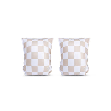 Zwembandjes_0-6_Checkmate_Wit-Beige_SwimEssentials