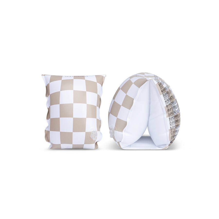 Zwembandjes_0-6_Checkmate_Wit-Beige_SwimEssentials