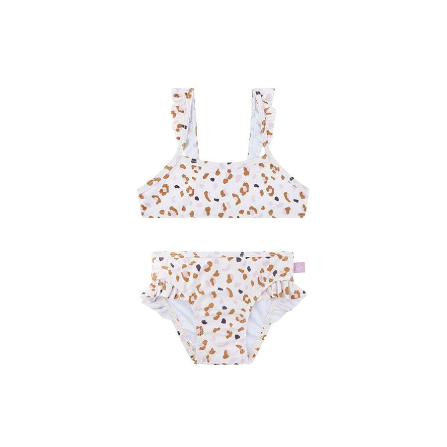 Leopard | Kaki Meisjes UV Bikini